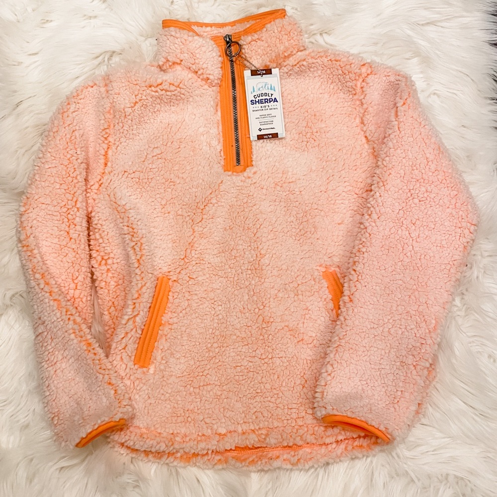 SALE! Cuddly Sherpa Kid’s Quarter Zip